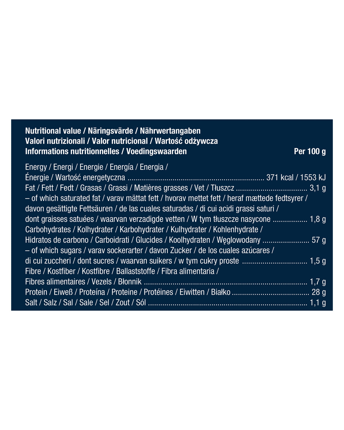 Vitargo POST + Protein 15-pack Box