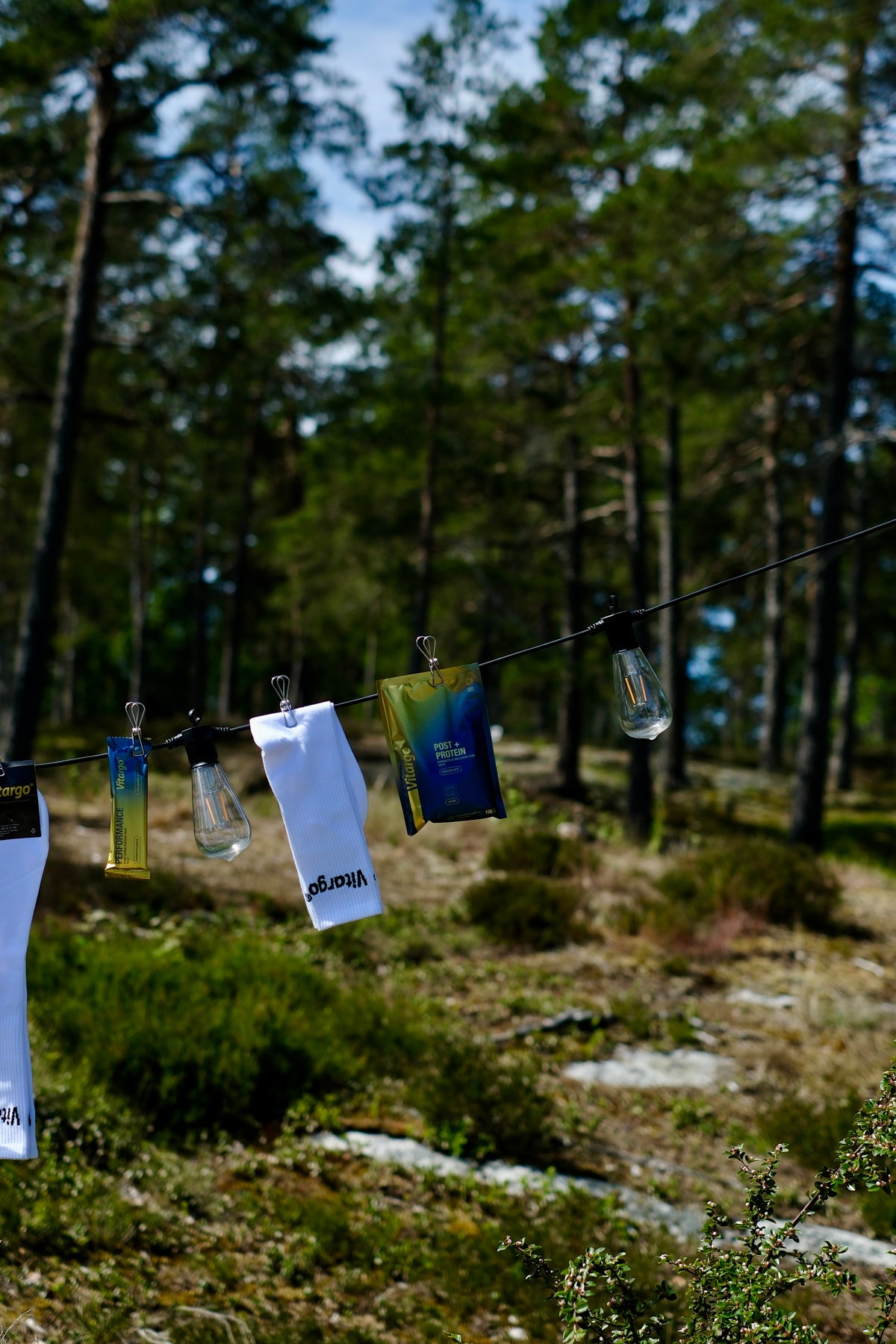 Vitargo Performance Socks worn during training