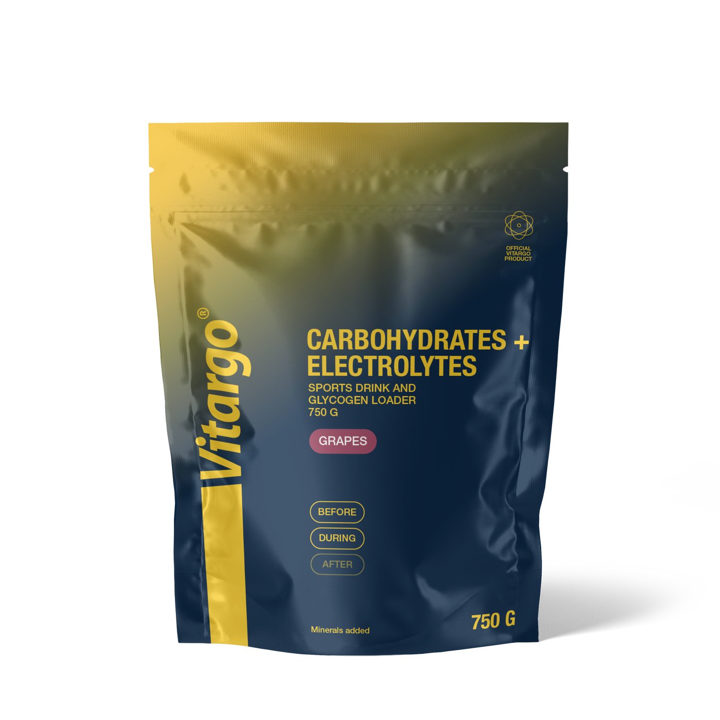 Vitargo + Electrolytes 750g pouch, Grapes flavor