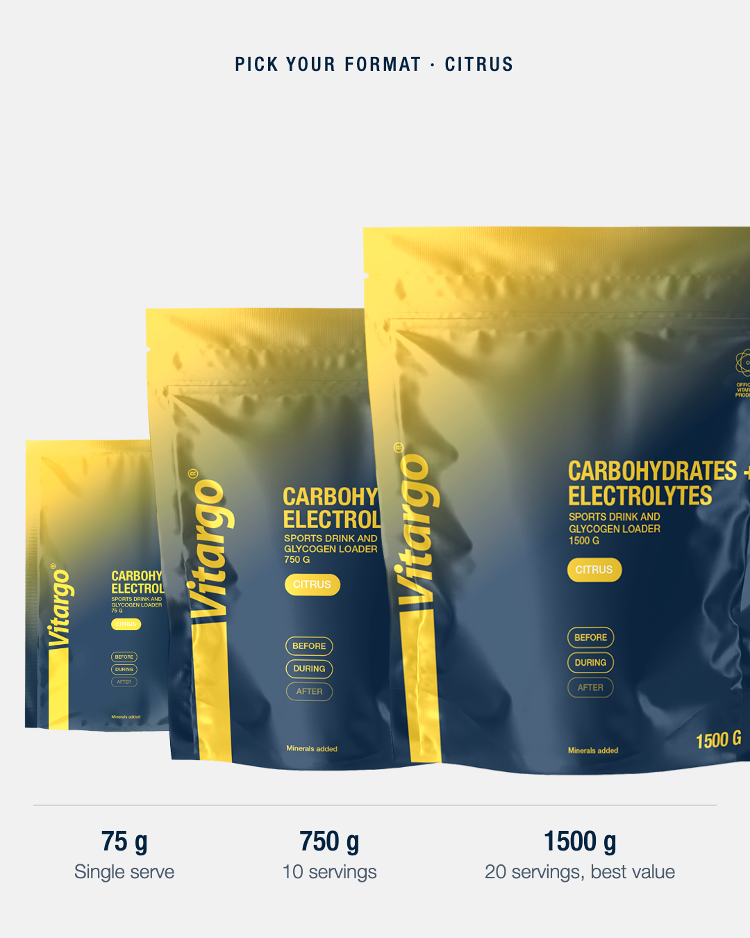 Vitargo Electrolytes 750g