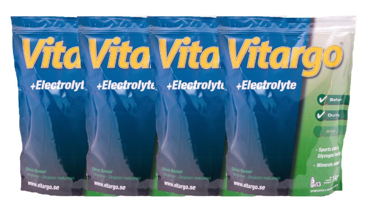 Sportdryck, Vitargo Electrolyte 4 kg citrus | Vitargo.se