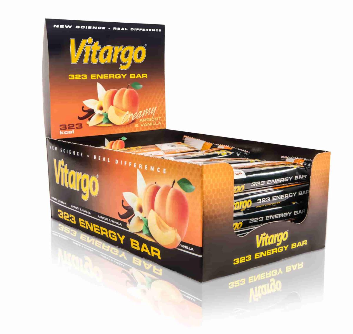 Vitargo 323 Energy bar 80 g apricot & vanilla frp 25 st