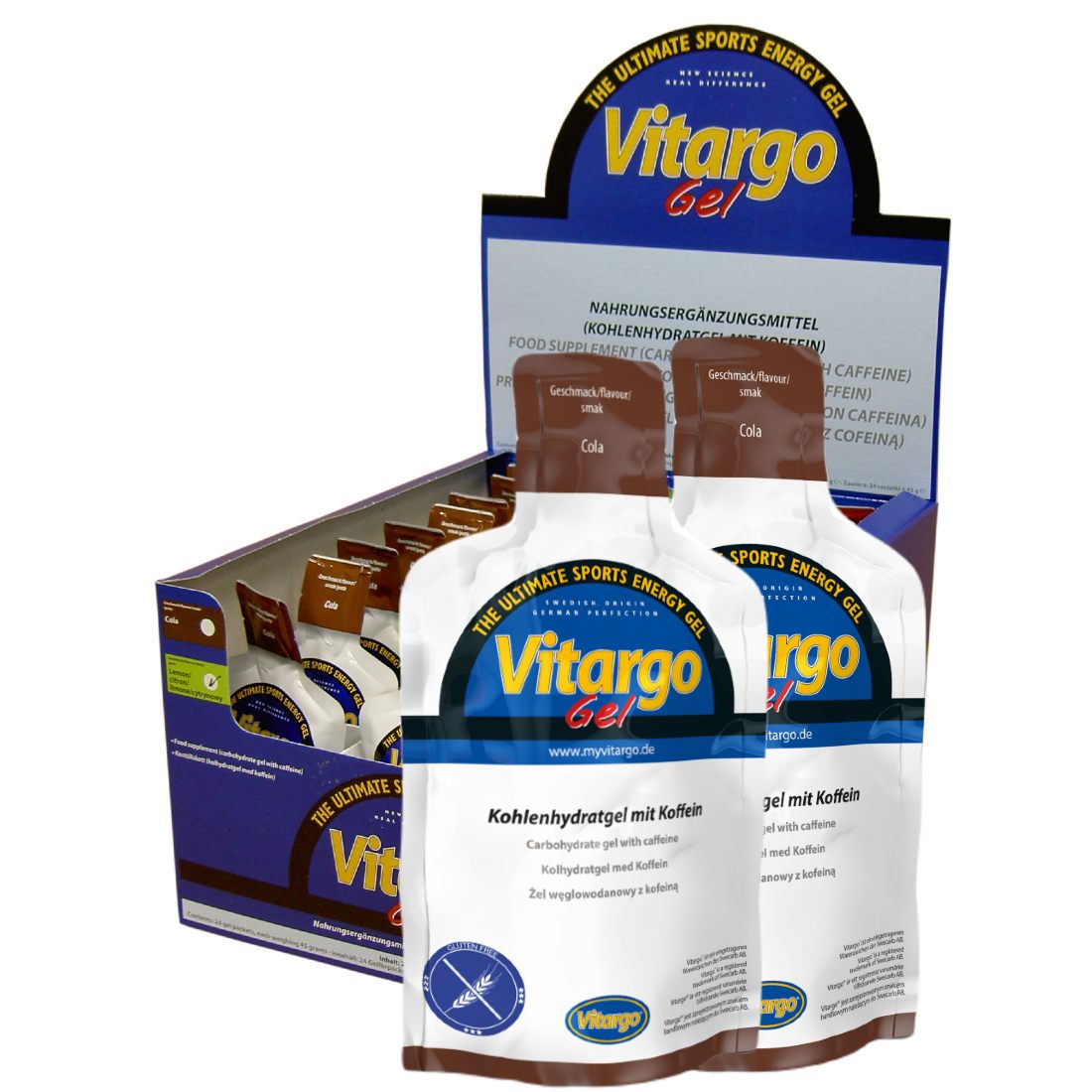 Energigel - Vitargo gel 45 g cola frp 24 st | Vitargo.se 
