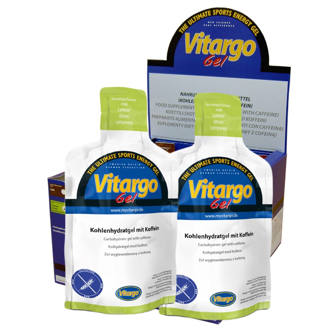 Energigel - Vitargo gel 45 g lemon frp 24 st | Vitargo.se